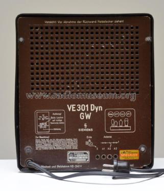 Volksempfänger VE 301 Dyn GW; Siemens & Halske, - (ID = 2383268) Radio