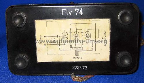 Volksverstärker Elv 74; Siemens & Halske, - (ID = 277676) Ampl/Mixer