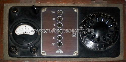 Wheatstonesche Messbrücke Ms.Ia.86c; Siemens & Halske, - (ID = 1943274) Equipment
