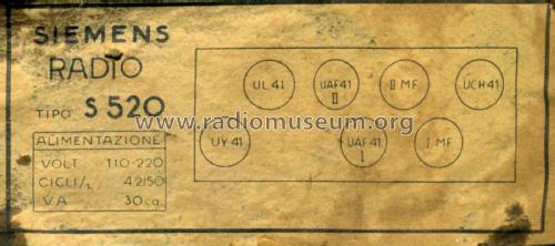 520; Siemens Italia; (ID = 2232673) Radio