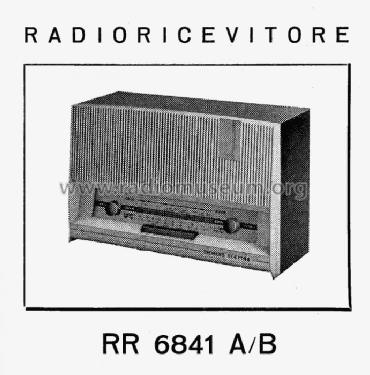 RR6841A/B; Siemens Italia; (ID = 560195) Radio