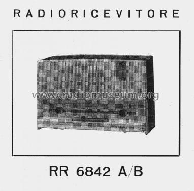RR6842A/B; Siemens Italia; (ID = 579678) Radio