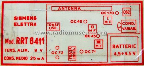 RRT8411; Siemens Italia; (ID = 365849) Radio
