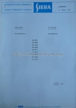 Gramophones SA 8656 /00 /03R /30R /38R; Siera; Belgien (ID = 3112816) Enrég.-R