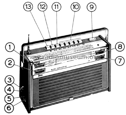 Portable Radio 29SA7567; Siera; Belgien (ID = 1989887) Radio