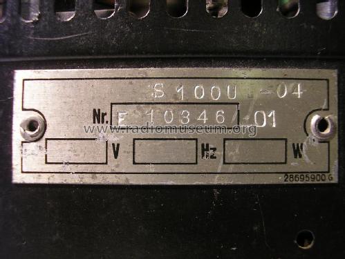 S100U-04 ; Siera; Eindhoven NL (ID = 1389935) Radio