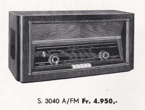 S3040A/FM; Siera; Belgien (ID = 1936605) Radio