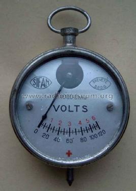 Voltmetre de Poche 6 & 120 V; SIFAM S.I.F.A.M., (ID = 1564919) Equipment