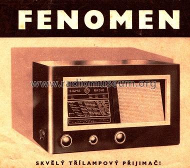 Fenomen ; Sigma-Radio, Ing. B. (ID = 1678518) Radio