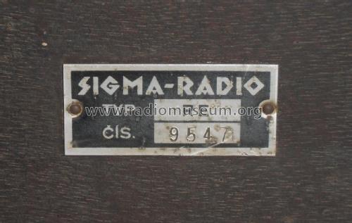 Rekord ; Sigma-Radio, Ing. B. (ID = 2612003) Radio