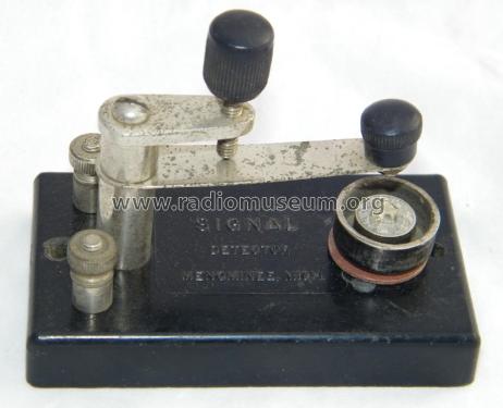 Signal Crystal Detector ; Signal Electric Mfg. (ID = 1879995) Radio part