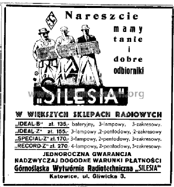 Ideal-B ; Silesia, Górnośląska (ID = 2534782) Radio