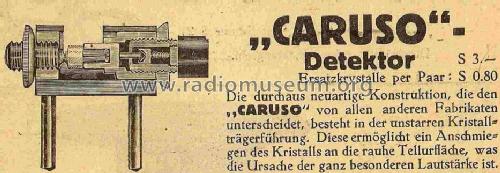 Caruso-Detektor ; Silur Ges.m.b.H; (ID = 828209) Bauteil