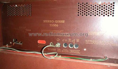 Stereo-Gerät 25506; Silva Tonmöbel, (ID = 511420) Radio