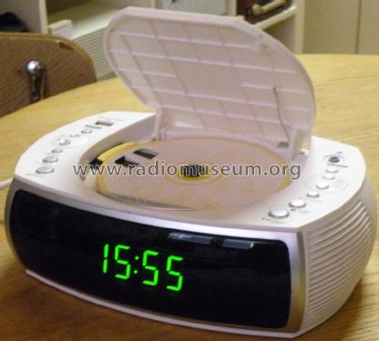 Gran Prix CD Alarm Clock Radio CDCR720 Art. Nr. 47266; Silva Tonmöbel, (ID = 2574439) Radio