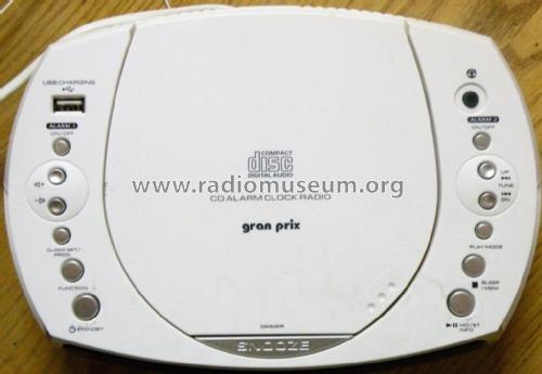 Gran Prix CD Alarm Clock Radio CDCR720 Art. Nr. 47266; Silva Tonmöbel, (ID = 2574440) Radio