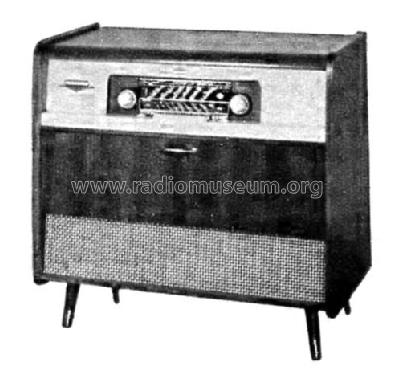 Musikschrank K409; Silva Tonmöbel, (ID = 1846712) Radio