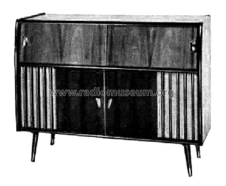 Musikschrank K422 Stereo; Silva Tonmöbel, (ID = 1846715) Radio