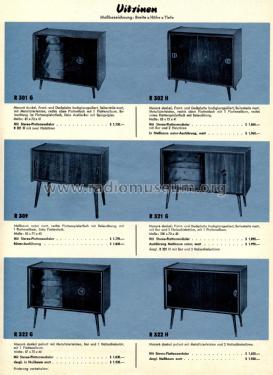 Vitrine R301G; Silva Tonmöbel, (ID = 2142673) Enrég.-R