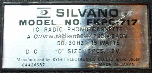 Three in One FKPC-717; Silvano, Kyoei (ID = 1558740) Radio