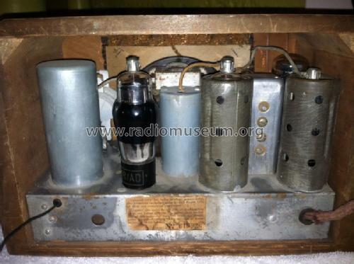 unknown 5 tube mantel model ; Silver - Marshall; (ID = 1419129) Radio