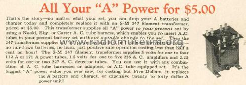Filament Transformer SM-247; Silver - Marshall; (ID = 1175789) Aliment.