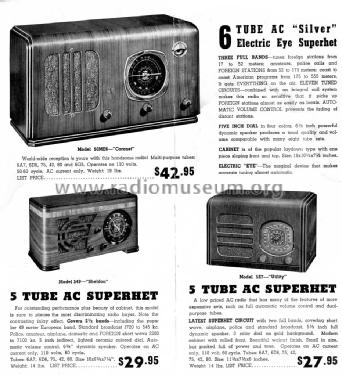 549 Sheldon ; Silver Mfg. Co.; (ID = 1354928) Radio