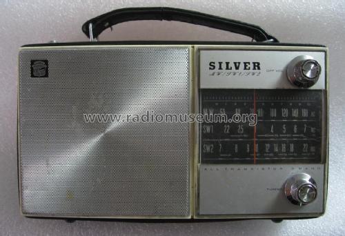 3 Band Radio 8S45 ; Silver Brand - Shin- (ID = 1196717) Radio