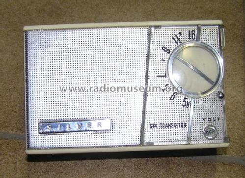 Six Transistor 6TR-100; Silver Brand - Shin- (ID = 900019) Radio