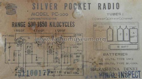 PC-200; Silver Brand - Shin- (ID = 1089030) Radio