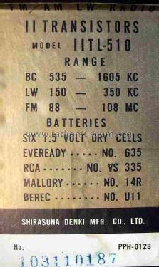 De Luxe 11 Transistor 11TL-510; Silver Brand - Shin- (ID = 1083921) Radio