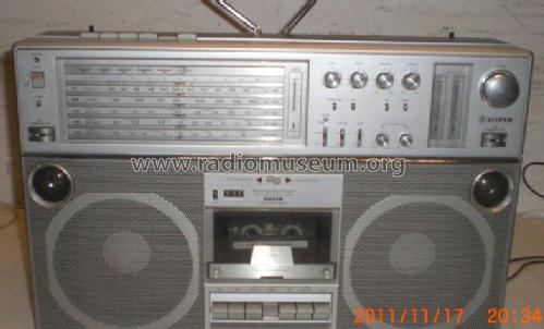 Stereo Radio Cassette Corder ST-858; Silver Brand - Shin- (ID = 1104997) Radio