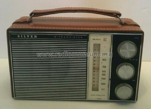 8 Transistor High Fidelity 8R-75; Silver Brand - Shin- (ID = 2469006) Radio