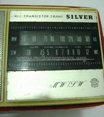 All-Transistor 2 Band MW/SW 8S-40; Silver Brand - Shin- (ID = 1339230) Radio