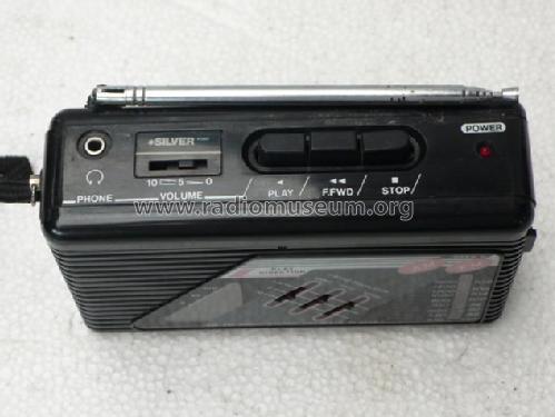 AM/FM Radio Stereo Cassette Recorder Point ; Silver Brand - Shin- (ID = 1690315) Radio