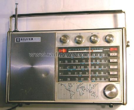 5 Band All Transistor 9S-61; Silver Brand - Shin- (ID = 1392650) Radio