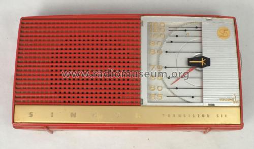 Sincor Transistor Six 6T-2; Silver Brand - Shin- (ID = 2925799) Radio