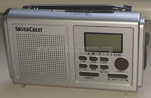 FM/MW/SW 8 Band World Receiver WE-2300 DT-57341; SilverCrest / Silver (ID = 2658497) Radio