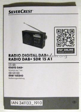 SDR Radiomuseum / Radio SilverCrest Radio Silver DAB+/FM/Bluetooth Silvercrest |