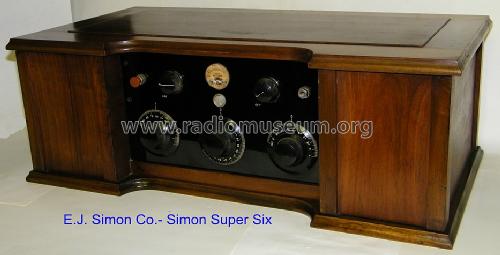 Simon Super Six ; Simon Company, Emil (ID = 1136430) Radio