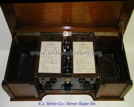 Simon Super Six ; Simon Company, Emil (ID = 1136433) Radio