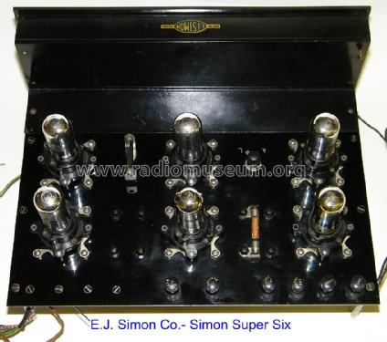 Simon Super Six ; Simon Company, Emil (ID = 1136442) Radio