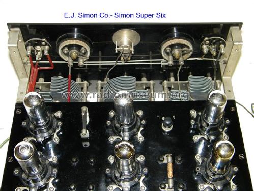 Simon Super Six ; Simon Company, Emil (ID = 1136445) Radio