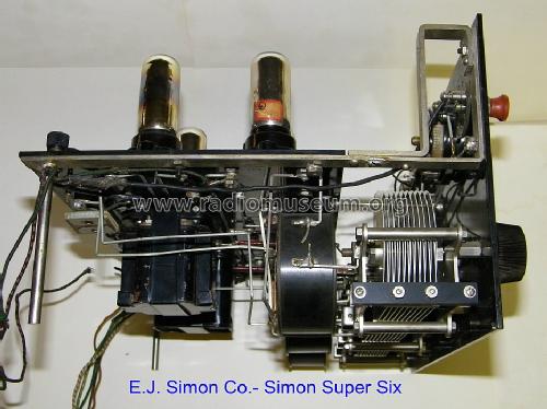 Simon Super Six ; Simon Company, Emil (ID = 1136449) Radio