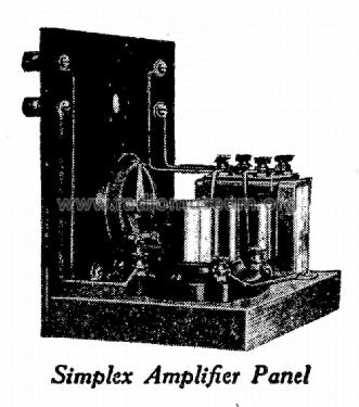 Amplifier Panel ; Simplex Radio Co.; (ID = 983464) Verst/Mix