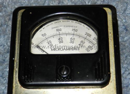 DC Microammeter 284; Simpson Electric Co. (ID = 2735351) Equipment