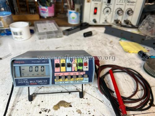 Digital Multimeter 467; Simpson Electric Co. (ID = 3138914) Equipment