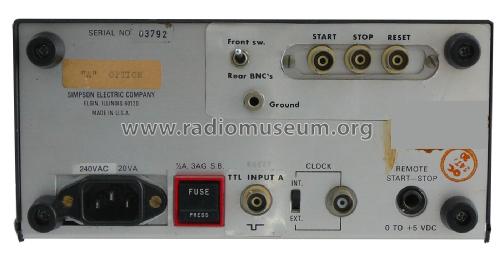 Universal Electronic Counter 7026; Simpson Electric Co. (ID = 2300797) Equipment