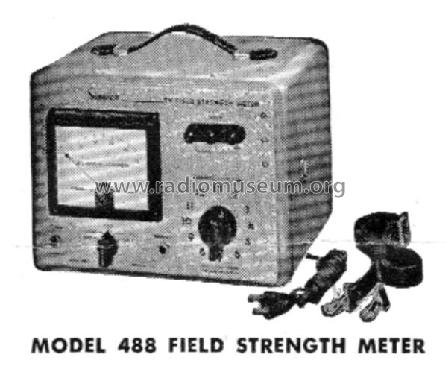 Field Strength Meter 488; Simpson Electric Co. (ID = 1545926) Equipment