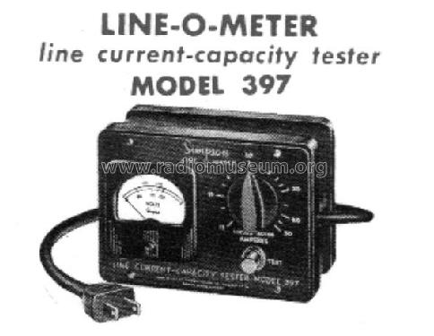 Line-O-Meter 397; Simpson Electric Co. (ID = 1545935) Equipment